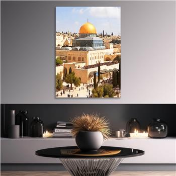 Dikey Dini Temalı Cam Tablo 248