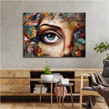 Kunst Thema auf bedrucktem Glas 537