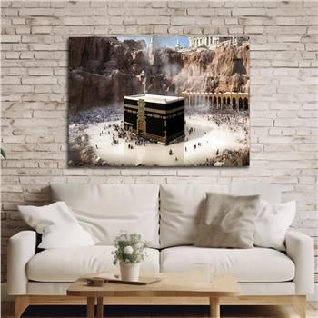 Yatay Dini Temalı Cam Tablo 199