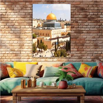 Dikey Dini Temalı Cam Tablo 248