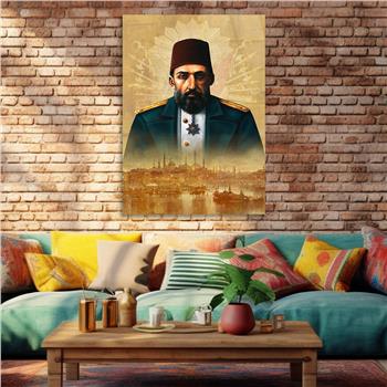 Dikey VatanTemalı Cam Tablo 199