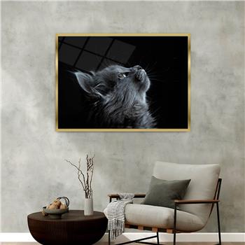 bedrucktes Glas mit Aluminiumrahmen und Kunst Themen 