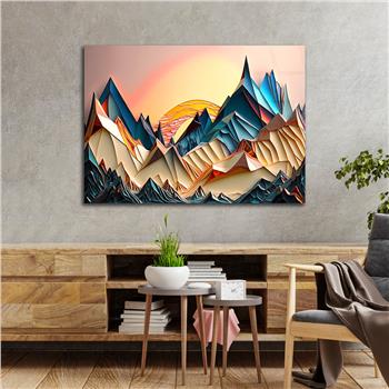 Kunst Thema auf bedrucktem Glas 504