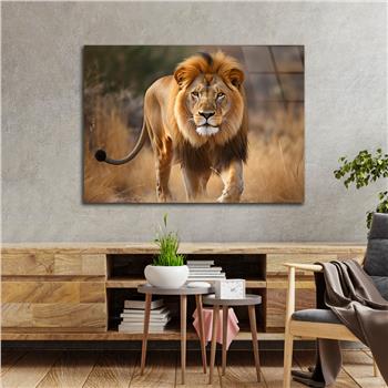 Yatay Doğa Temalı Cam Tablo 437