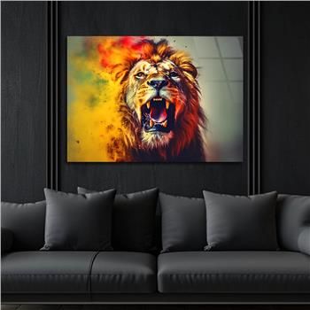 Yatay Doğa Temalı Cam Tablo 434