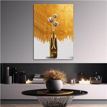 Kunst Thema auf bedrucktem Glas