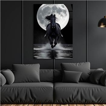 Dikey Doğa Temalı Cam Tablo 381