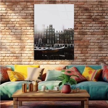 Kunst Thema auf bedrucktem Glas