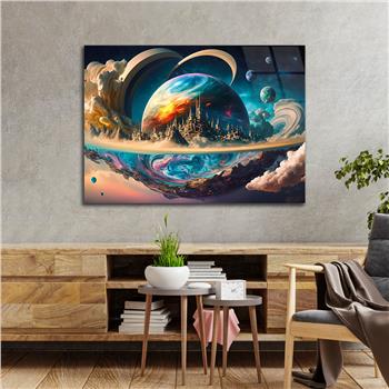 Kunst Thema auf bedrucktem Glas 277