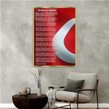 bedrucktes Glas mit Aluminiumrahmen und Nation Themen 