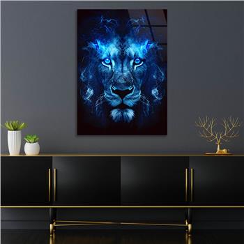 Dikey Doğa Temalı Cam Tablo 320