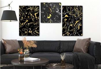 Ensemble de Tableaux et d’orloge 2 pièces sur le thème de l’art