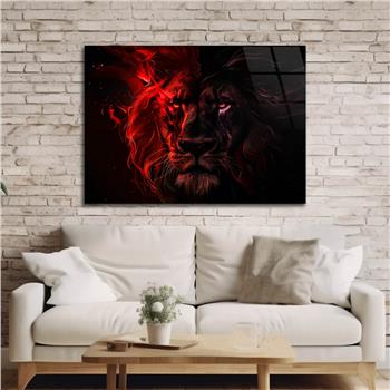 Yatay Doğa Temalı Cam Tablo 463