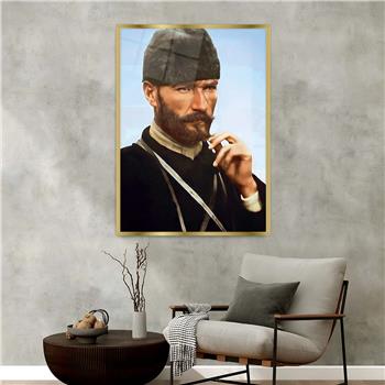 bedrucktes Glas mit Aluminiumrahmen und Nation Themen 