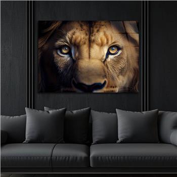 Yatay Doğa Temalı Cam Tablo 468