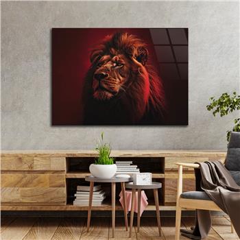 Yatay Doğa Temalı Cam Tablo 491