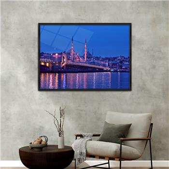 Alüminyum Çerçeveli Doğa Temalı Cam Tablo 007