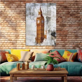 Kunst Thema auf bedrucktem Glas