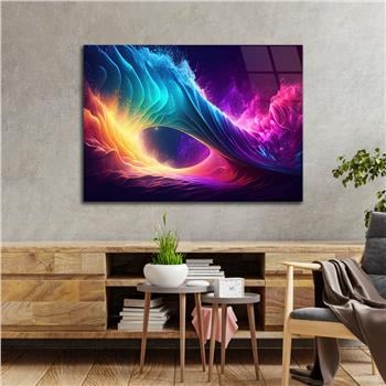 Kunst Thema auf bedrucktem Glas 440