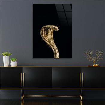 Kunst Thema auf bedrucktem Glas