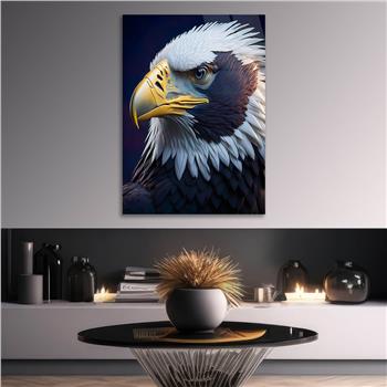 Dikey Doğa Temalı Cam Tablo 246