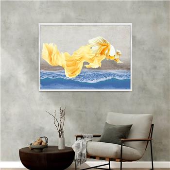 Aluminium Omlijste Kunst Thema Geharde Glasschilderij 041