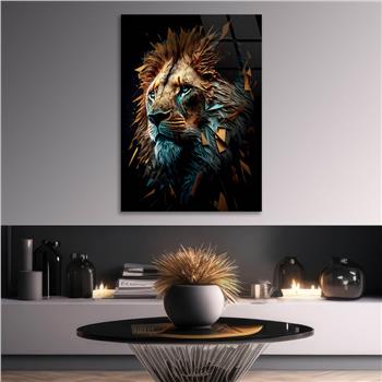 Thema Natur auf bedrucktem Glas