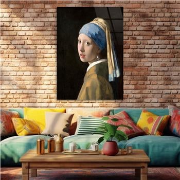 Kunst Thema auf bedrucktem Glas