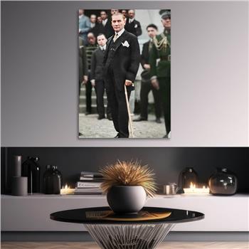 Dikey VatanTemalı Cam Tablo 218