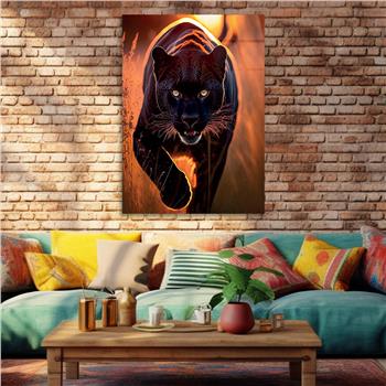 Thema Natur auf bedrucktem Glas