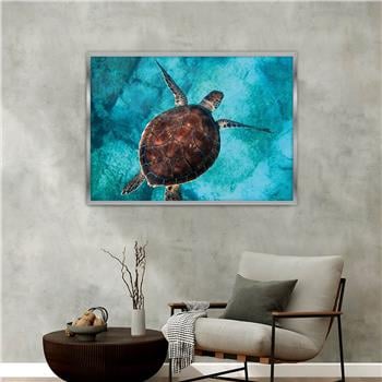 bedrucktes Glas mit Aluminiumrahmen und Kunst Themen 