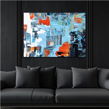 Kunst Thema auf bedrucktem Glas 254