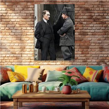 Dikey VatanTemalı Cam Tablo 221