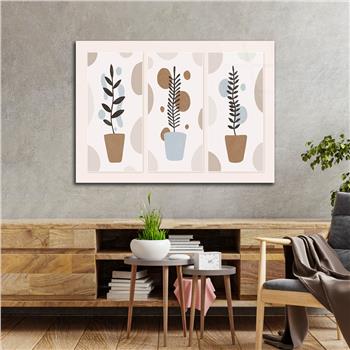 Horizontal Art-Themed Tempered Glass Wall Art 388