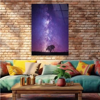 Kunst Thema auf bedrucktem Glas