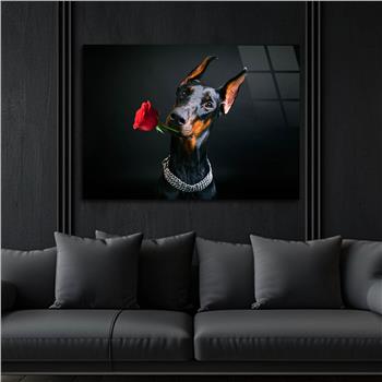 Yatay DoğaTemalı Cam Tablo 385