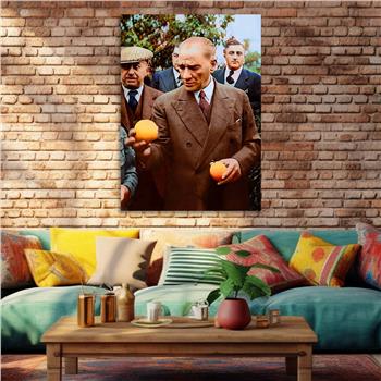 Dikey VatanTemalı Cam Tablo 142