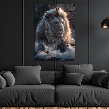 Dikey Doğa Temalı Cam Tablo 339