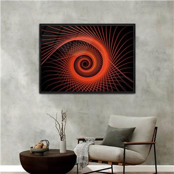 Aluminium Omlijste Kunst Thema Geharde Glasschilderij 094