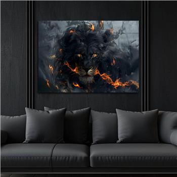 Yatay Doğa Temalı Cam Tablo 527