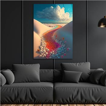 Kunst Thema auf bedrucktem Glas 306