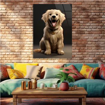 Dikey Doğa Temalı Cam Tablo 429