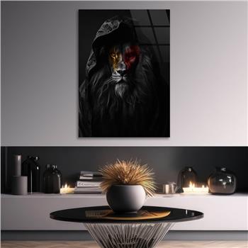 Dikey Doğa Temalı Cam Tablo 362