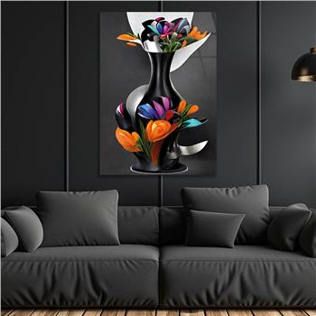 Thema Natur auf bedrucktem Glas