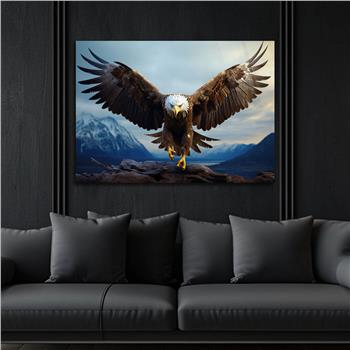 Yatay DoğaTemalı Cam Tablo 345