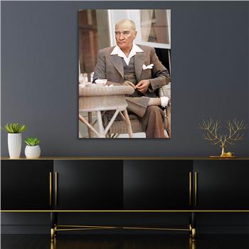 Dikey VatanTemalı Cam Tablo 144