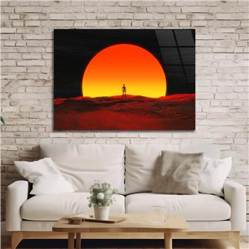 Kunst Thema auf bedrucktem Glas 557