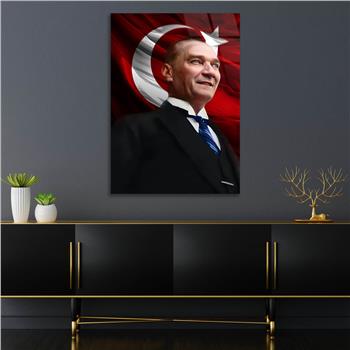 Dikey VatanTemalı Cam Tablo 191