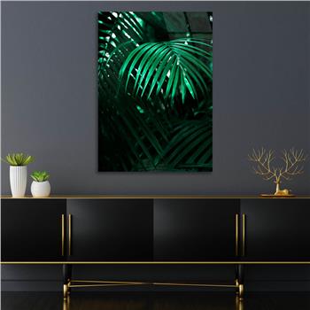 Dikey Sanat Temalı Cam Tablo 517