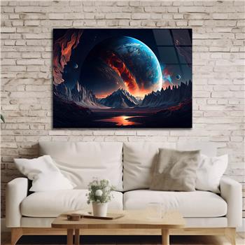 Kunst Thema auf bedrucktem Glas 488